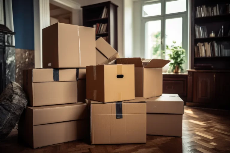 que faire avec les boites apres le demenagement